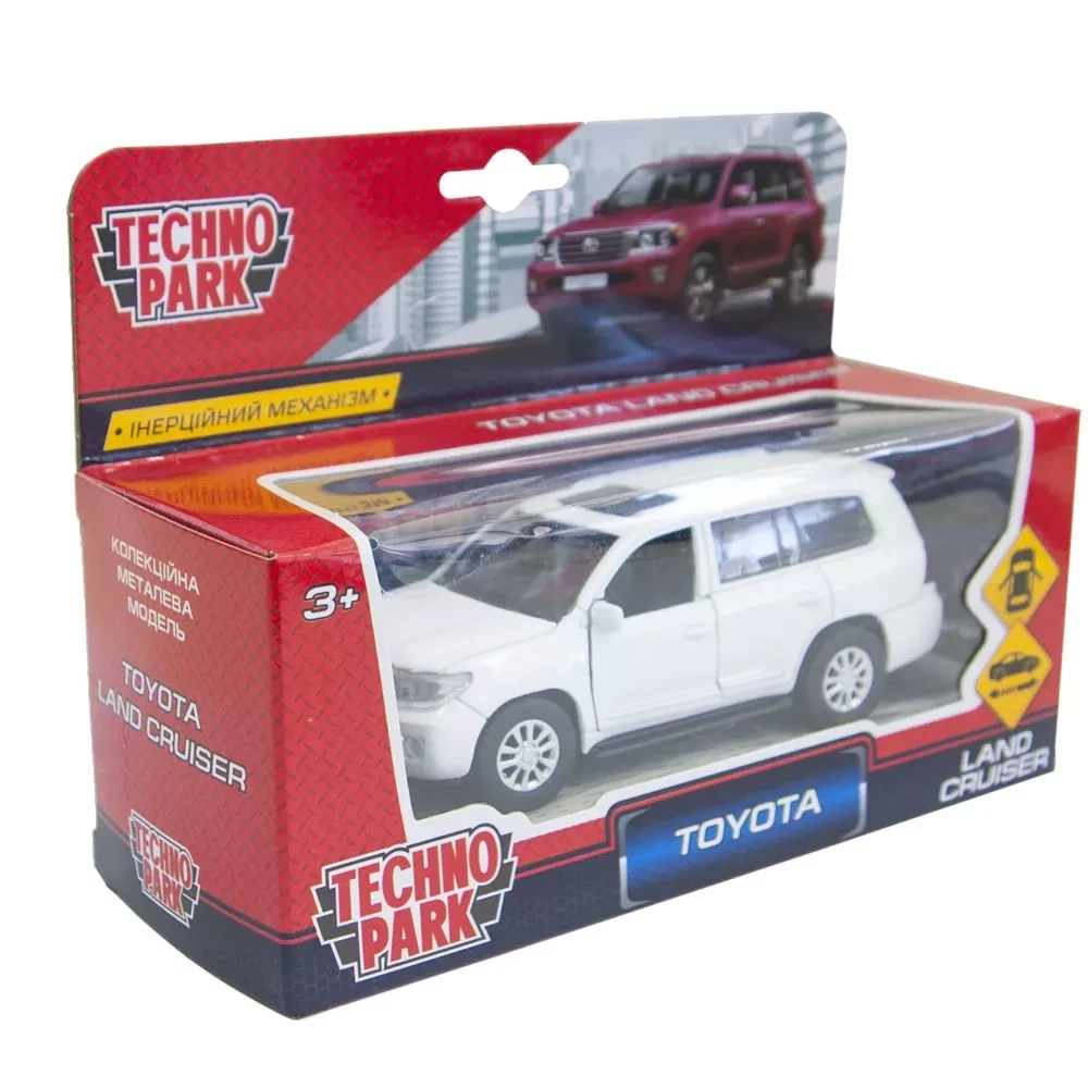 Автомодель TECHNOPARK Toyota Land Cruiser (CRUISER-WT(FOB) масштаб  1:32