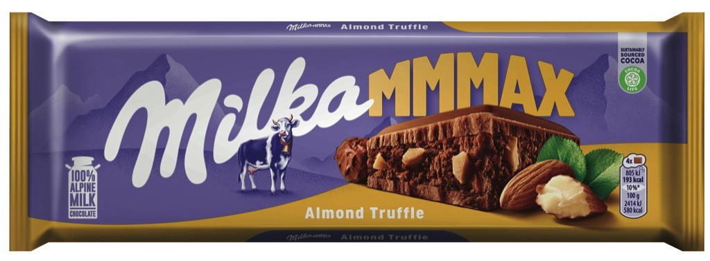 Шоколад Milka MAХ Almond Truffle 300г, фото 1