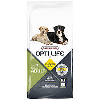 Opti Life Adult Maxi ОПТІ ЛАЙФ ДОРОСЛИЙ ВЕЛИКИХ сухий суперпреміум корм для собак великих порід 12.5 кг