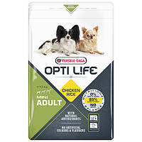 Opti Life Adult Mini ОПТІ ЛАЙФ ДОРОСЛИЙ МІНІ МАЛИХ сухий суперпреміум корм для собак міні та малих порід 2.5 кг