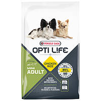 Opti Life Adult Mini ОПТІ ЛАЙФ ДОРОСЛИЙ МІНІ МАЛИХ сухий суперпреміум корм для собак міні та малих порід 7.5 кг