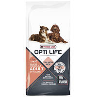 Opti Life Adult Skin Care Medium & Maxi ОПТІ ЛАЙФ ЛОСОСЬ СЕРЕДНІХ ВЕЛИКИХ сухий корм для собак середніх і великих 12.5 кг