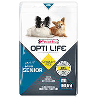 Opti Life Senior Mini ОПТІ ЛАЙФ СЕНЬЙОР МІНІ МАЛИХ сухий суперпреміум корм для літніх собак міні та малих порід 2.5 кг