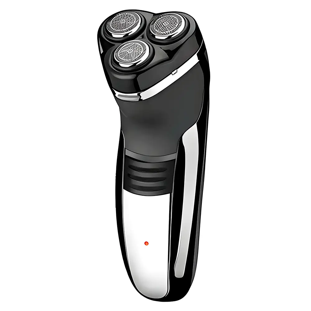 Електробритва Gemei GM-7300 з 3D-головками, вбудованим тримером, акумулятором, до 90 хвилин роботи, USB заряджанням