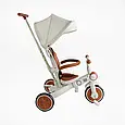 Триколісний велосипед-трансформер із батьківською ручкою Best Trike 4в1 BS-12-707, нейлонова рама, фото 3