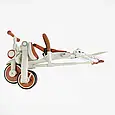 Триколісний велосипед-трансформер із батьківською ручкою Best Trike 4в1 BS-12-707, нейлонова рама, фото 5