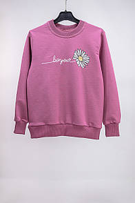 Джемпер підлітковий для дівчинки Ромашка двунитка