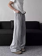 Cпортивні штани оверсайз Y2K Baggy сірі, фото 2