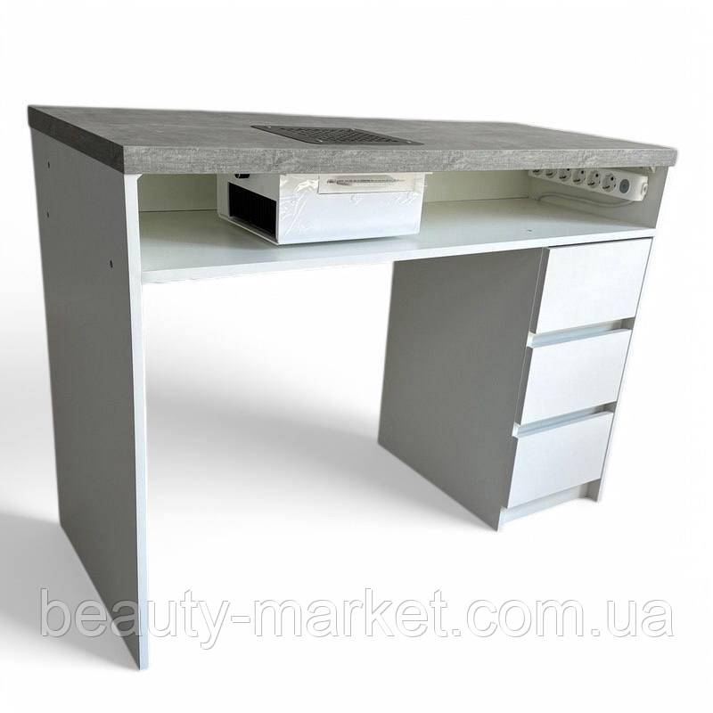 Манікюрний стіл Mark SM-100 з нішою і витяжкою