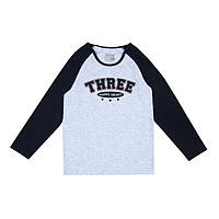 Підлітковий лонгслів універсальний GABBI LS-25-6 Темно-синій на р.122 (14364)