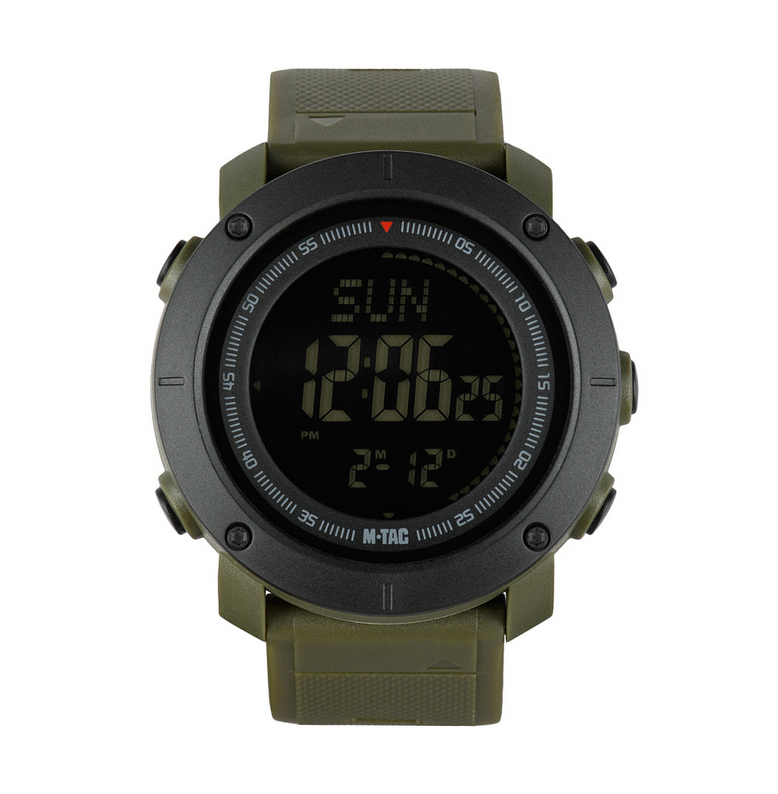 Годинник тактичний M-Tac 2095 Green 50009001