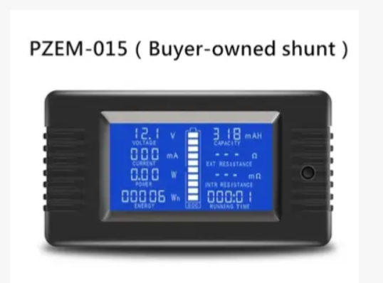 Ваттметр PZEM-015 DC 0V-200V 10А-300А