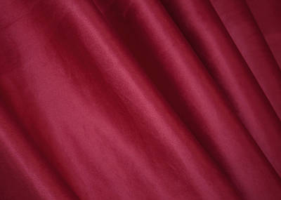 Шторна тканина оксамит, висота 2,8м. Колір червоний. Код 1582ш