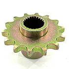 Зірка передня 530 14 зуба D25 L47 квадроцикла 150 200 куб см, фото 3