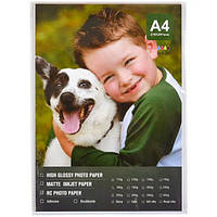 Фотопапір А4 "С-491" 20 аркушів глянцевий 160г/м²