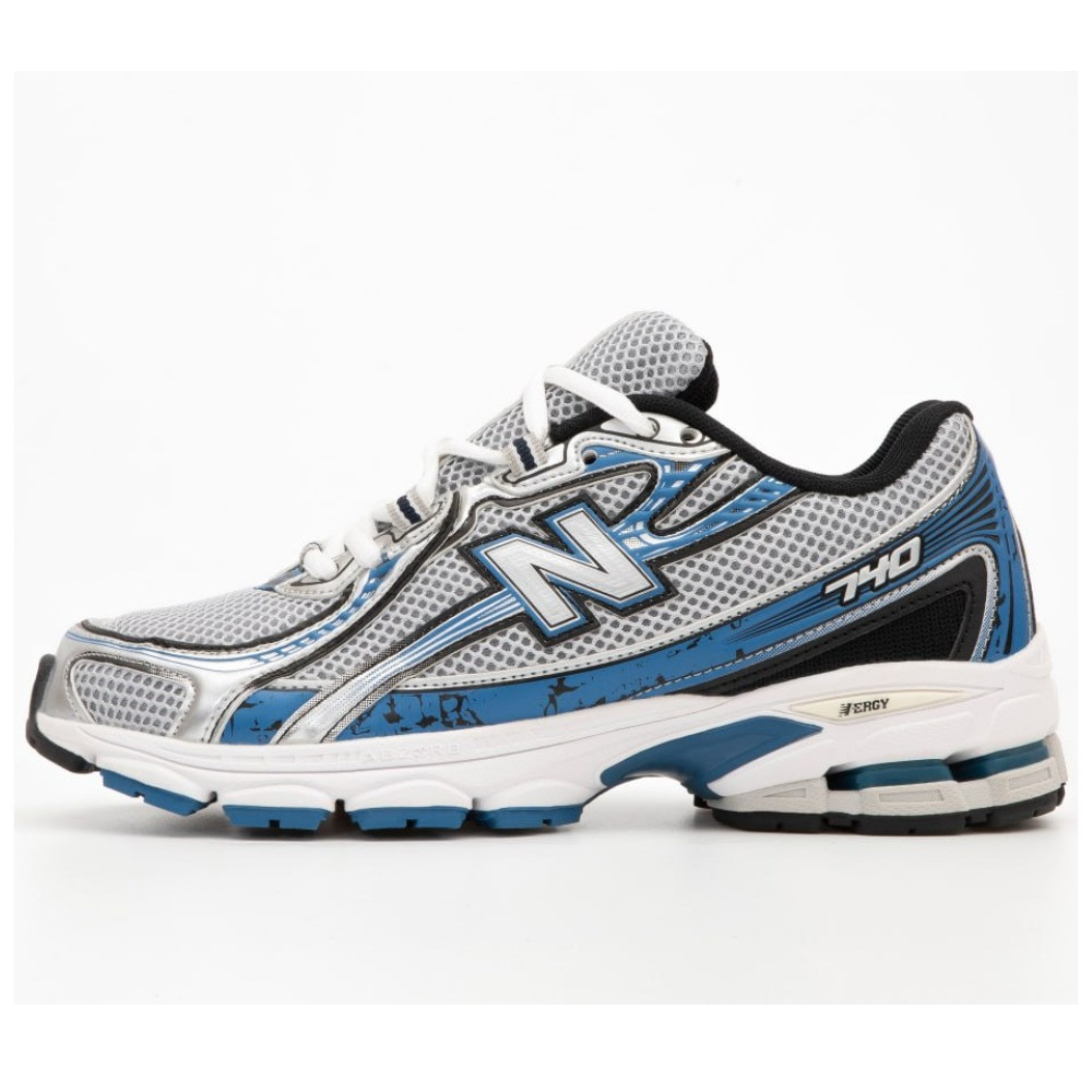 Чоловічі кросівки New Balance 740 White Blue Black Silver MR740SB, кросівки нью беланс 740 ню беленс NB 740 нб