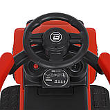 Дитяча каталка-толокар Bambi M 4845 з батьківською ручкою 2 в 1 червоний, фото 5