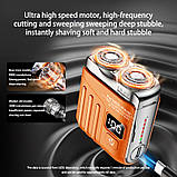 Чоловіча бритва Mijia R19 Smart Shaver Digital Display Mini Dual Blade, фото 8