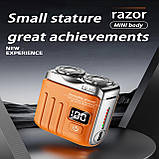 Чоловіча бритва Mijia R19 Smart Shaver Digital Display Mini Dual Blade, фото 11