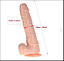Фалоімітатор ілесний без вібрації, фото 7