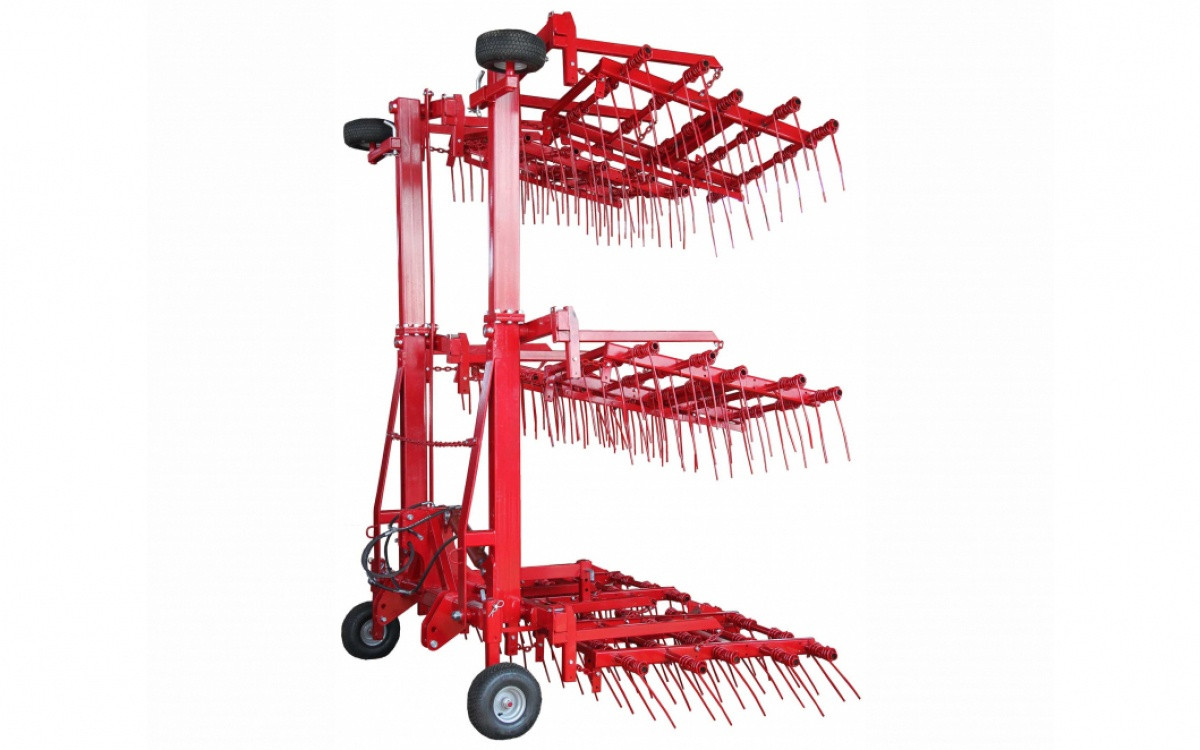 Борона пружинна навісна ЗБР-6 гідравлічна, ширина захвата 6 м, фото 1