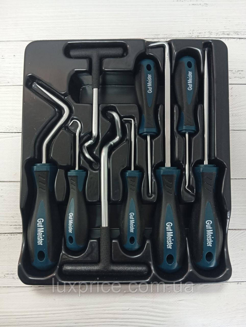 Набір гачків для слюсарних робіт 9 ел Gut Meister GM-90432 Luxprice, фото 1