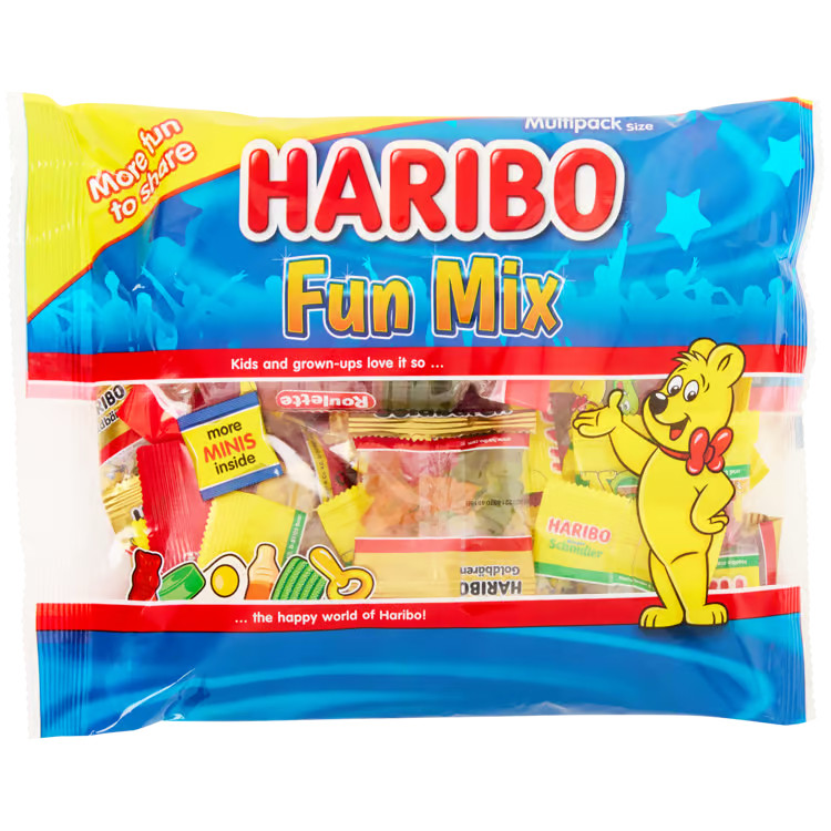 Haribo Fun Mix Мікс желейних цукерок 250g, фото 1