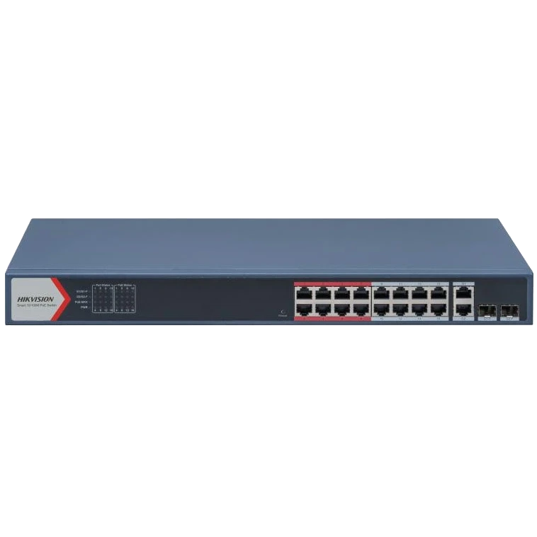 Hikvision DS-3E1326P-EI(B) POE Комутатор 24 порти керований