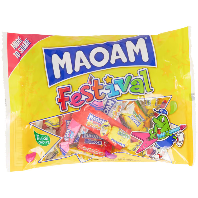 MAOAM Festival Мікс жувальних цукерок 350 g, фото 1