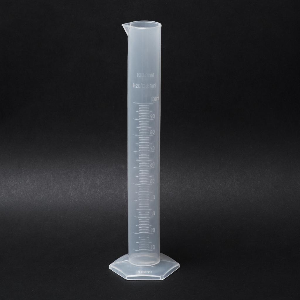 Циліндр вимірювальний пластиковий з носиком 100 мл