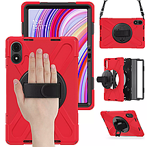Чохол Carbon Armor Cross Tablet на планшет Xiaomi Redmi Pad Pro (12.1") / червоний, фото 5