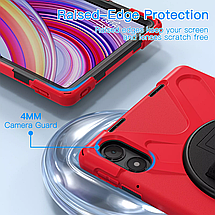 Чохол Carbon Armor Cross Tablet на планшет Xiaomi Redmi Pad Pro (12.1") / червоний, фото 6