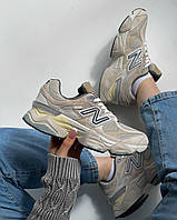 Женские бежевые кроссовки New Balance 9060 Beige х Нью Беланс 36
