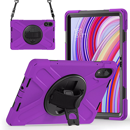 Чохол Carbon Armor Cross Tablet на планшет Poco Pad (12.1")/фіолетовий, фото 1