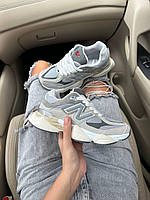 Женские серые кроссовки New Balance 9060 Grey х Нью Беланс 36