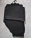Коврики VW Polo IV 2001-2009, Skoda Fabia I 1999-2008, в салон гумові 4шт. Geyer & Hosaja Польща (910/4C), фото 3