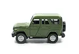 Модель металлическая Автопром УАЗ Hunter 1:32-36 (3277 Green) звуковые световые эффекты, фото 5