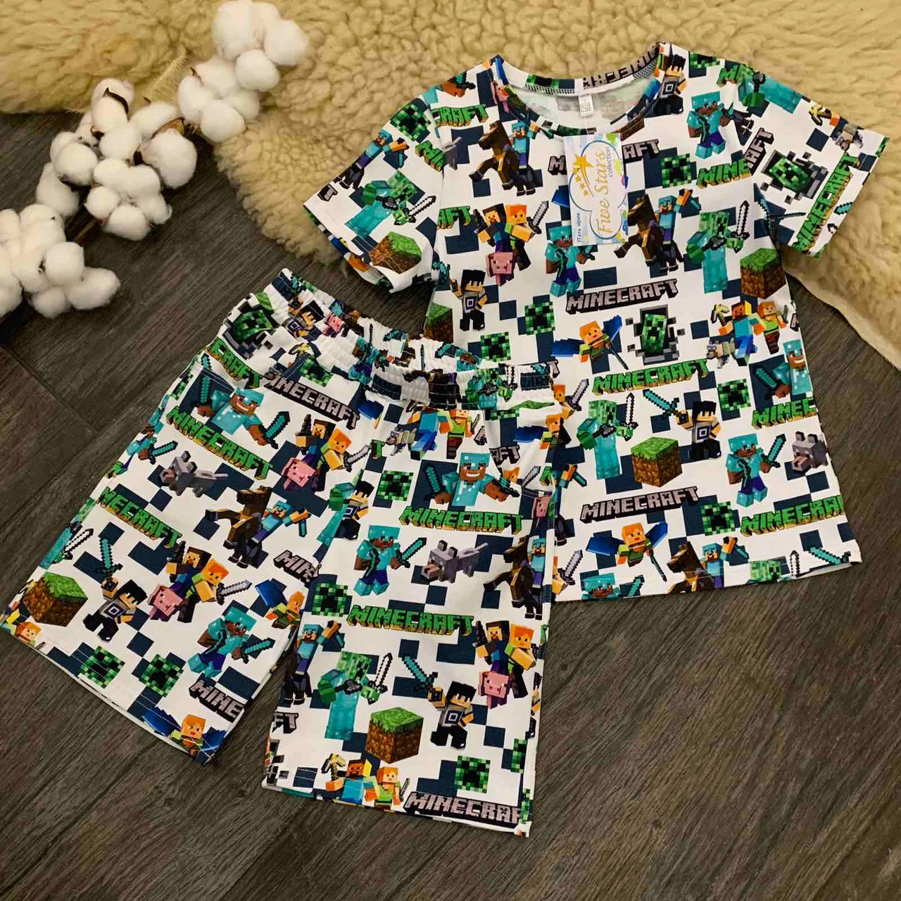 Костюм для хлопчика майнкрафт Five Stars 10772-10773-116p