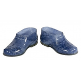 Гумові калоші жіночі легкі силікон Verona Верона джинс розмір 37-41, фото 2