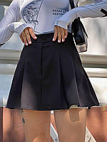 Женская юбка теннисная, на высокой посадке, с шортами. Мини женская юбка размеры 42, 44