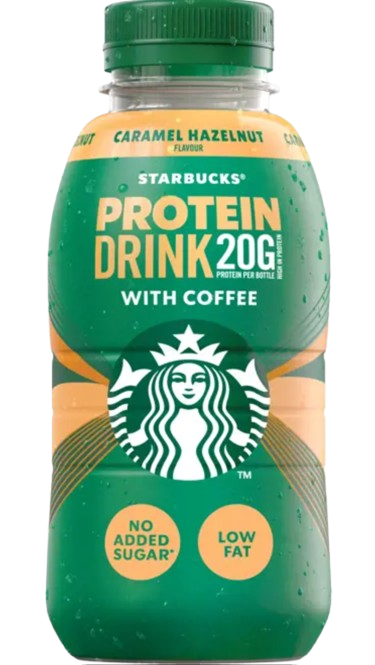 Протеїновий напій Starbucks Caramel Hazelnut Flavour Protein Drink With Coffee 330мл