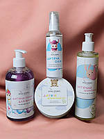 Дитячий набір доглядової косметики (шампунь+піна для ванни+крем+олія) Soap Stories