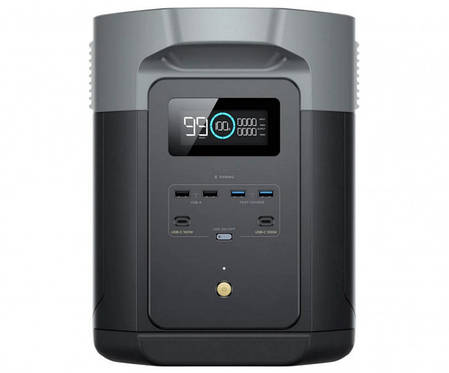 Зарядна станція EcoFlow DELTA 2 Max (2048 Вт·год / 2400 Вт) EU, фото 1
