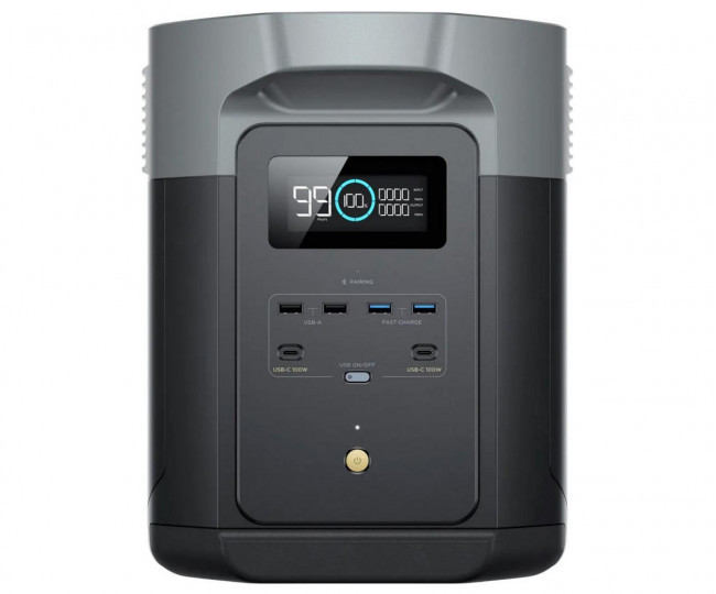 Зарядна станція EcoFlow DELTA 2 Max (2048 Вт·год / 2400 Вт) EU