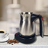 Електрична турка RAF 0,5л 600Вт, електротурка кавоварка із захистом від перегріву Нержавіюча сталь R127, фото 10