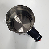 Електрична турка RAF 0,5л 600Вт, електротурка кавоварка із захистом від перегріву Нержавіюча сталь R127, фото 8