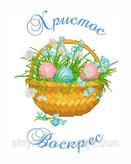 ХВГ-048 Великодній рушничок Заготовка для вишивки (розмір 30х40см) Княгиня Ольга