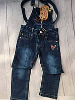 Джинсовий комбінезон для дівчаток