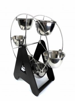 Набори соусників на 6 шт Соусник для сервірування 300 мл Соусник для ресторанів Соусники з нержавіючої сталі, фото 2