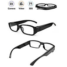 Окуляри з камерою для запису відео розумні окуляри зі схованою відеокамерою для фіксації важливих моментів, фото 2